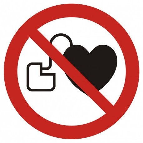 GAP 007 Zakaz wstępu osobom ze stymulatorem serca