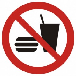 GAP 022 Zakaz wstępu z jedzeniem i piciem