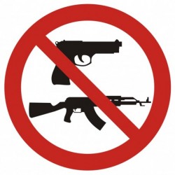 GB017 Zakaz noszenia broni