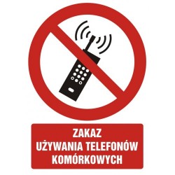 GC 047 Zakaz używania telefonów komórkowych