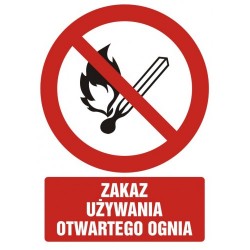 GC 054 Zakaz używania otwartego ognia