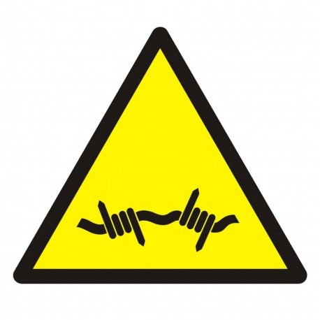 GDW 033 Ostrzeżenie przed drutem kolczastym