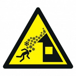 GDW 040 Ostrzeżenie przed osuwającym się śniegiem z dachu