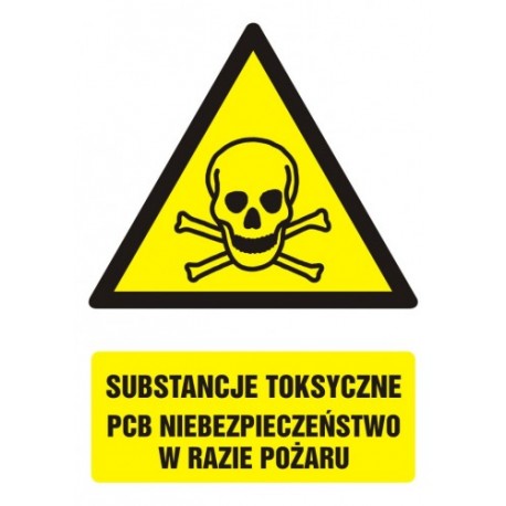 GF008 Substancje toksyczne.PCB Niebezpieczeństwo w razie pożaru