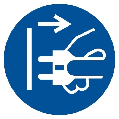 GJM 006 Nakaz odłączenia urządzenia od sieci elektrycznej