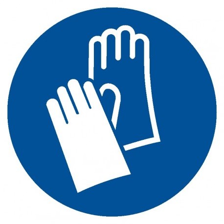 GJ M09 Nakaz stosowania ochrony rąk