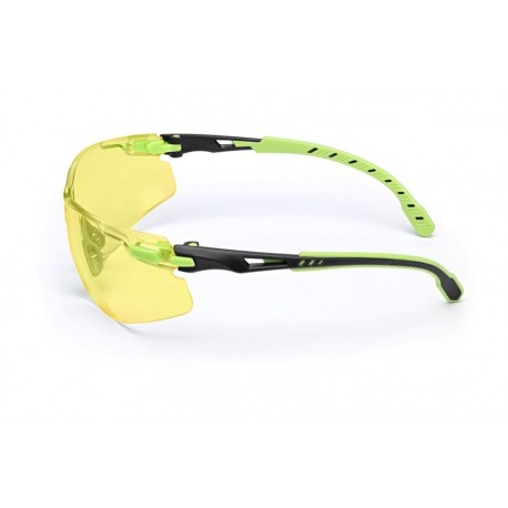 Okulary Solus Scotchguard zielono-czarne, żółte