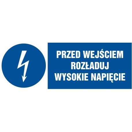 HF007 Przed wejściem rozładuj wysokie napięcie