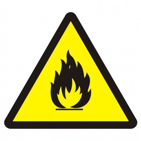 BA 014 Niebezpieczeństwo pożaru - materiały łatwopalne