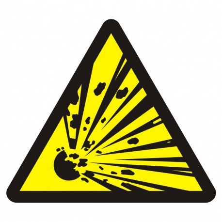 BA 016 Niebezpieczeństwo wybuchu - materiały wybuchowe