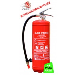 Gaśnica proszkowa GP-6 X ABC/E PLUS INOX do 245 kV