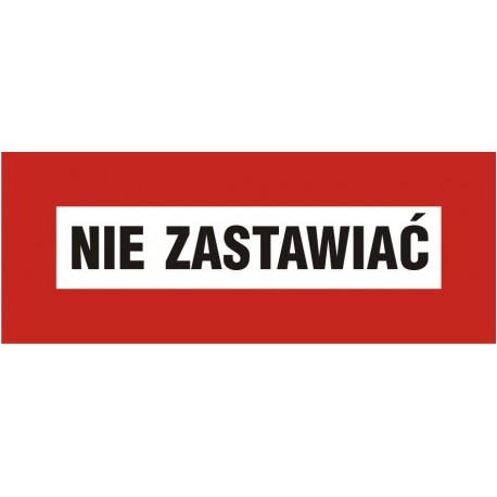 BC 133 Nie zastawiać